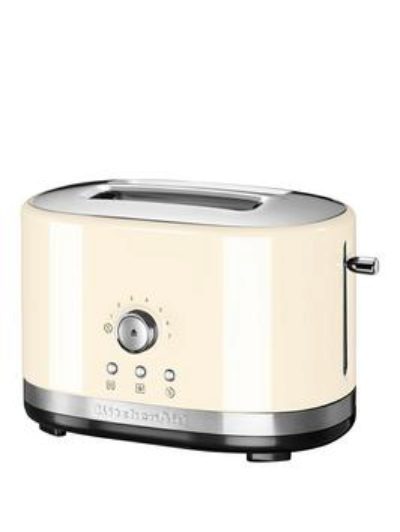Kitchenaid 5Kmt2116Bac 2-Slot Manual Control Toaster - Cream Kitchenaid 5Kmt2116Bac 2-Slot Manual Control Toaster - Cream